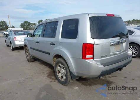 2010 Honda Pilot Lx from USA, damaged, VIN 5FNYF3H20AB020650